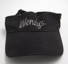 Wendy's Dave Thomas Foundation Gray Embroidered Adjustable Sun Visor Hat C