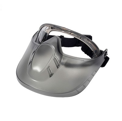 NEW Rotary Pyramex Safety Clear Capstone Anti-Fog Lens w/ Adjustable Faceshield