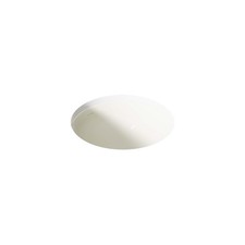 Caxton 16-1/4" round undermount bathroom sink, no overflow, Biscuit