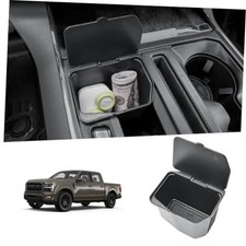 Center Console Coin Organizer for 2021-2026 Ford F150 with Stowable Shifter 