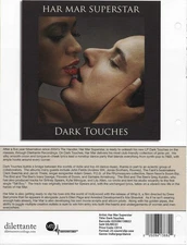 HAR MAR SUPERSTAR Vintage 2009 PROMO TRADE AD Poster for Dark CD 8.5x11 MINT