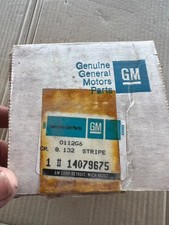 85 86 Camaro Z28 Berlinetta Body Side Stripe Nos 1985 1986 14079675 14079658 Gm 85 86 Camaro Z28 Berlinetta Body Side Stripe Nos 1985 1986 14079675 14079658 Gm