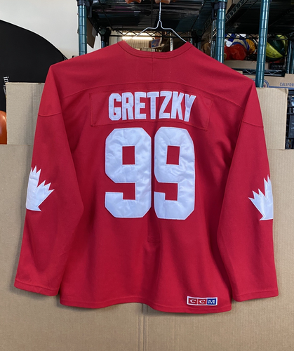 Vintage Canada Wayne Gretzky #99 Hockey Trikot CCM Größe 56 - Bild 8 von 11