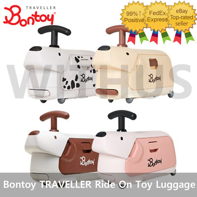 Bontoy TRAVELLER Kids Storage Carrier Ride On Toy Luggage 4Types - Tracking_