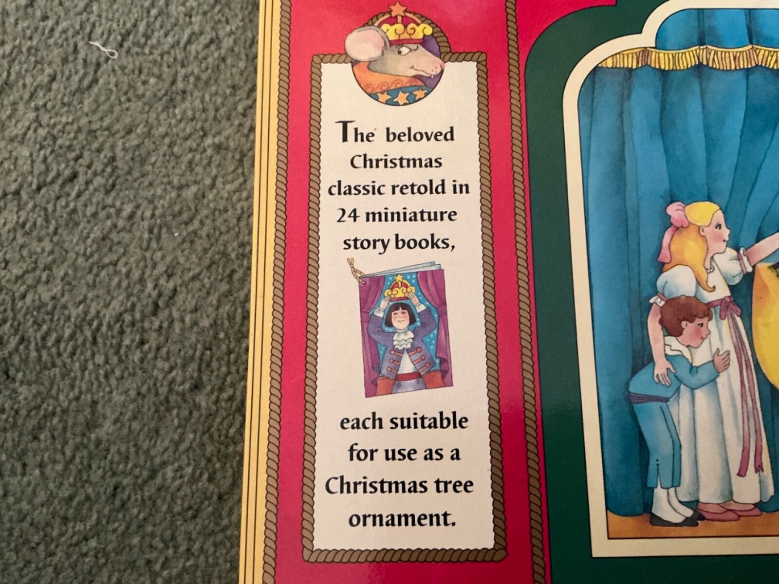Nutcracker Story Book Advent Calendar & Ornament Set