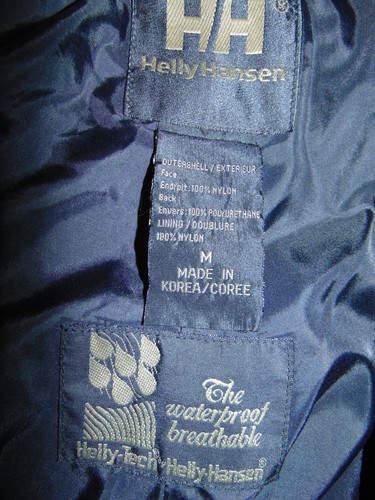 Vintage Helly Hansen Waterproof Pants Size Medium Zippered Legs Hiking Kayaking - Picture 2 of 10