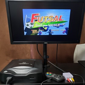Futsal: 5 on 5 Mini Soccer SNK Neo Geo CD US Seller Authentic Tested