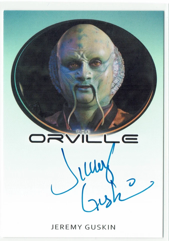 Orville Season One 1 2019 Auto Autograph Card Jeremy Guskin as Furry Alien - Image 2 of 3