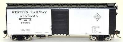 #ad Bowser 43178 HO Scale 40#x27; Boxcar Western Railway Of Alabama WofA 17606 $23.99