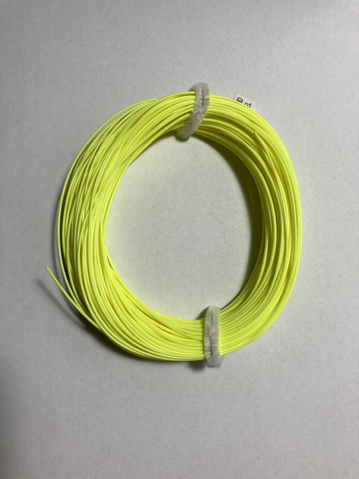 Nueva línea de pesca con mosca flotante WF 5WT (todo uso) amarillo fluoro - 100 pies  Foto 2 de 4