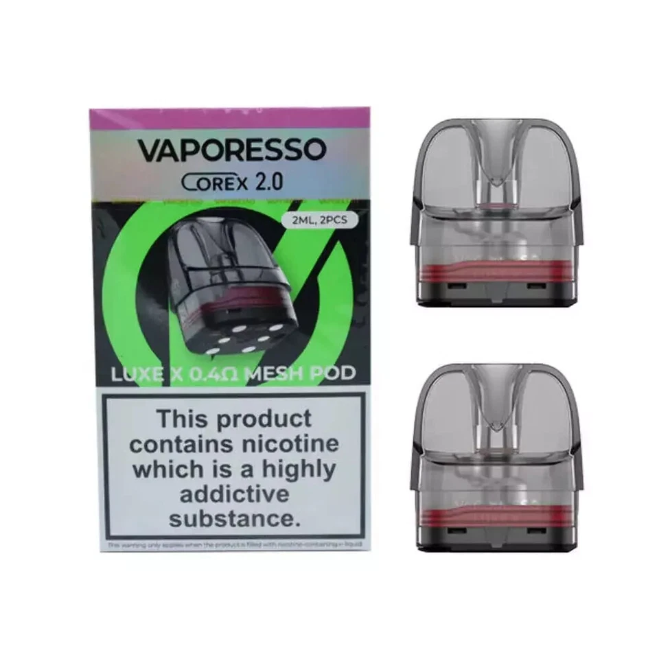 VAPORESSO Luxe X Corex 2.0 Replacement Pods Pack (2Pcs) - UK Best Seller