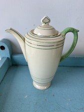 Art Deco 1930’s Nirvana Shape Coffee Pot New hall Pottery
