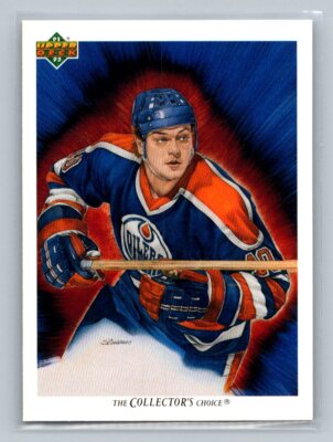 1991-92 Upper Deck Esa Tikkanen #83b Edmonton Oilers