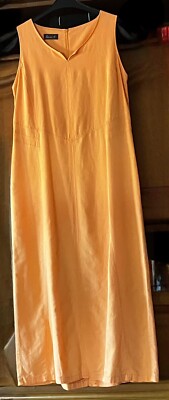 Sommer Leinenkleid von Fabrizio A., Gr 42, A-Linie, sportlich elegant, TOP