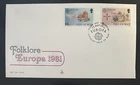 EUROPE - ISLE OF MAN - 1981 -FOLKLORE-FIRST DAY OF ISSUE-COVER-J44