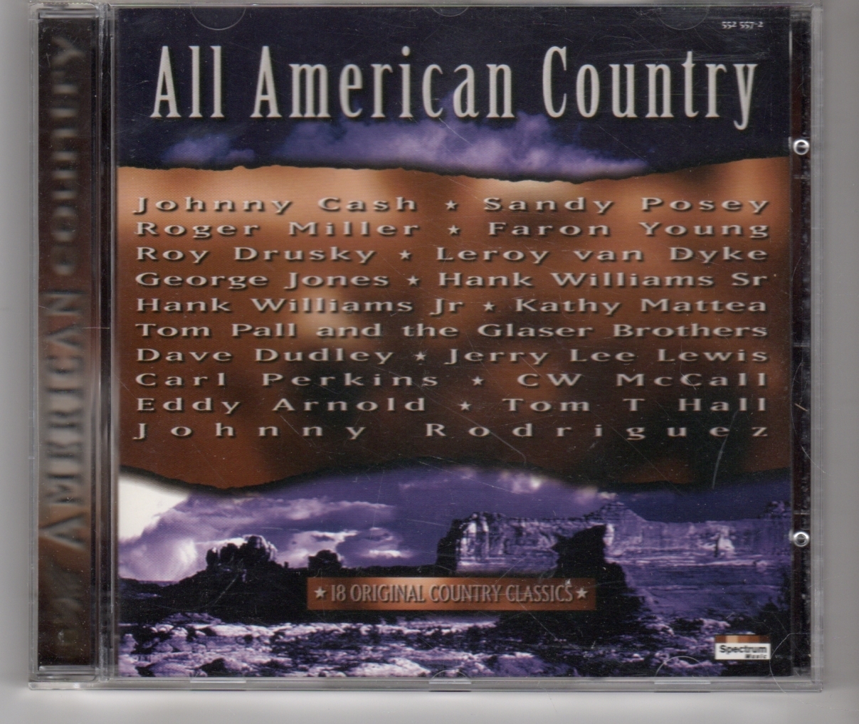 (HH564) All American Country, 18 tracks various artists - 1996 CD
