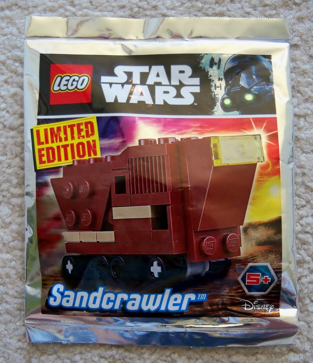 LEGO Star Wars - Rare - 911725 Sandcrawler Foil Pack - New