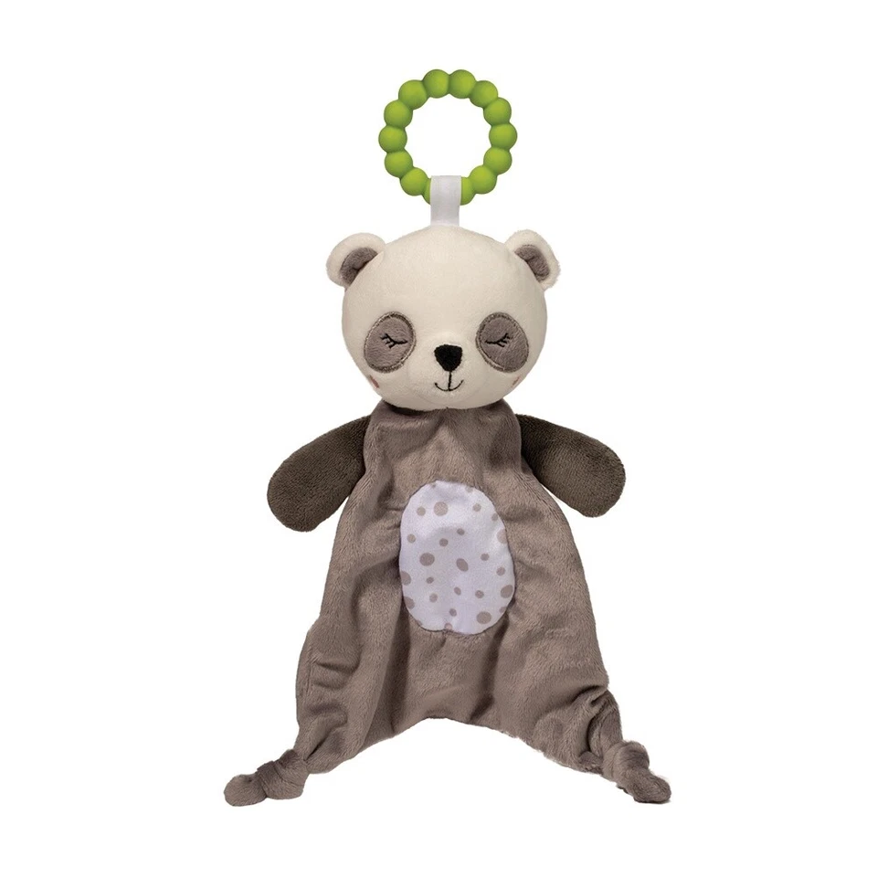 DOUGLAS CUDDLETOY Panda Baby-Schmusetuch Beissring-Schnuffeltuch Schmusepuppe Kuscheltuch