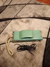 57 Chevy Vintage Collectors Car Telemania Push Button Telephone, Vintage READ