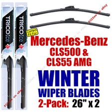 WINTER Wipers 2pk Super-Premium fit 2006 Mercedes-Benz CLS500 CLS55 AMG 35260x2