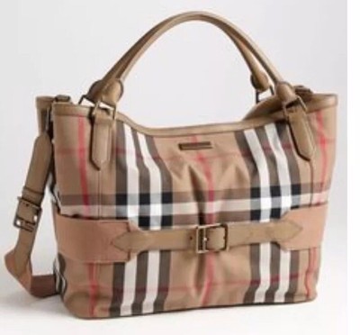 burberry nappy bag