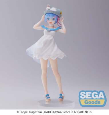 Re:Zero Rem Nyatsu Day Luminasta PVC Figure SEGA