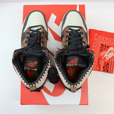 Nike Bodega x Dunk High Legend Men's size 9 CZ8125-200 w/ bandana