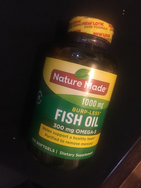 fish oil makes me burp