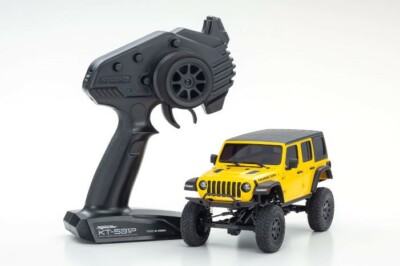 Kyosho MX-01 Mini-Z 4X4 Readyset w/Jeep Wrangler Body (Yellow) 2.4