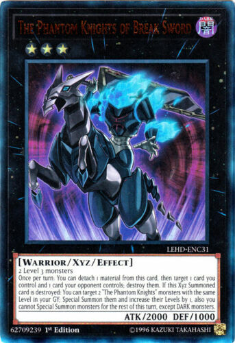 THE PHANTOM KNIGHTS OF BREAK SWORD * 1ST EDITION ULTRA RARE LEHD