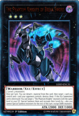 THE PHANTOM KNIGHTS OF BREAK SWORD * 1ST EDITION ULTRA RARE LEHD