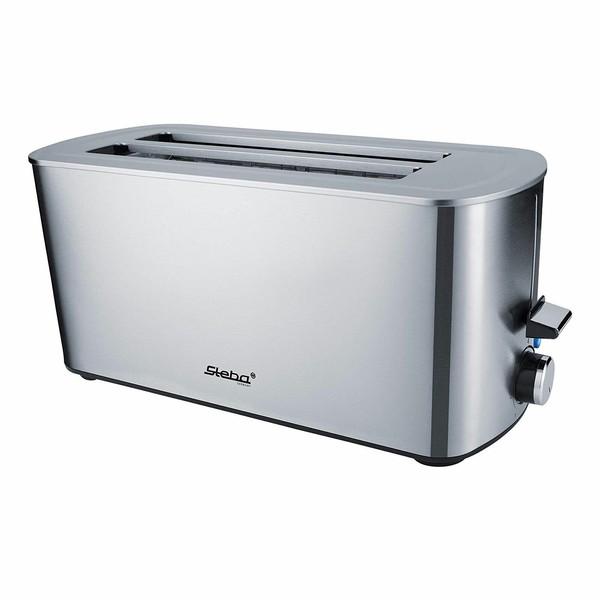 Steba To 21 Inox 4 Scheiben Langschlitz Toaster Edelstahl Langschlitztoaster-image