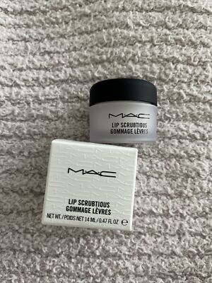 Mac Lip Scrubtious Sweet Vanilla 0.47oz/14ml New In Box