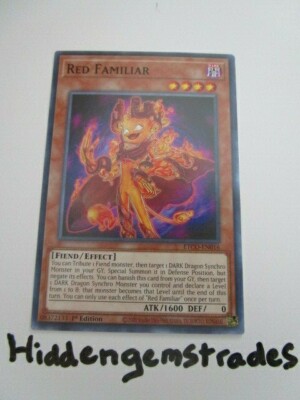 Yugioh! Red Familiar ETCO-EN016 Common 1st Ed Near Mint!!