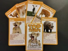 2009 Top Trumps BABY ANIMALS 🐤(you pick)🐶 USED single cards Free Shipping