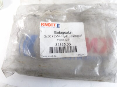 Knott Disk Brake Pads 34771.01 Pair, 34835.06 , 21271440 | eBay Knott Disk Brake Pads 34771.01 Pair, 34835.06 , 21271440 | eBay