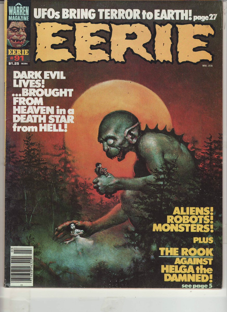 EERIE MAGAZINE #91 F/VF | eBay