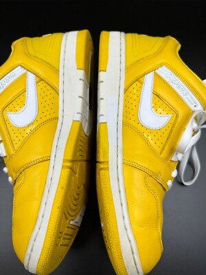 希少【Supreme × Nike】SB Air Force 2 Low Yellow スニーカー Buy Supreme x Air Force 2 'Yellow' - AA0871 717 | GOAT