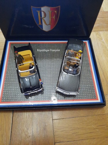 Auto Presidenziali Repubblique Francaise Cofanett Norev Scale 1/43