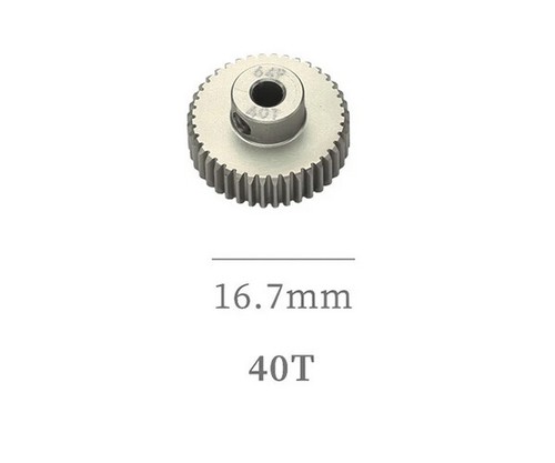 HARD COATED ALU 64P PITCH 21T - 54T PINION GEAR FOR 1/8 1/10 CAR BUGGY MONSTER - Picture 17 of 58