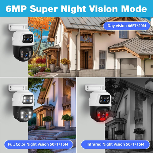 KERUI 8CH POE NVR Security Camera System 6MP 2PCS 4PCS Cameras Night Vision NEW - Picture 5 of 46