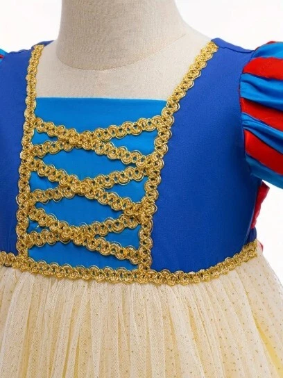 Новый принцесса Белоснежное платье девочек костюм для Хэллоуина - Изображение 3 из 4