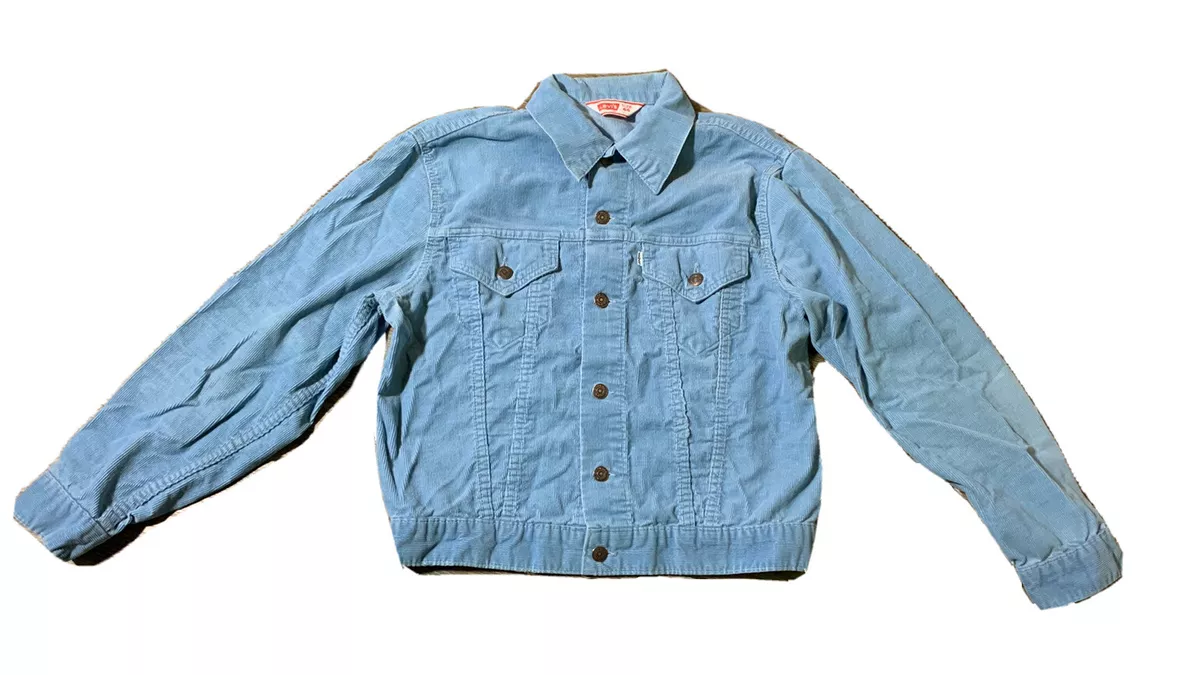 Levi blue cord jacket outlet
