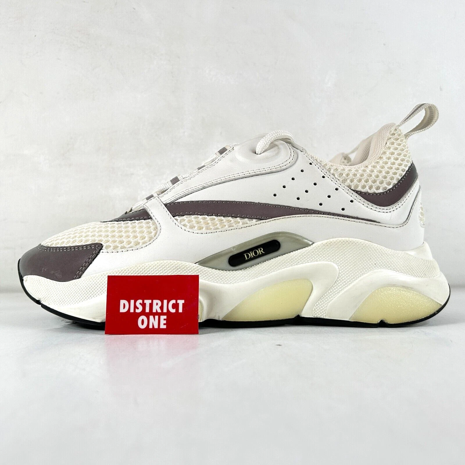 Dior B22 Blanc Argent (VNDS)   Taille 38 EU / 5 US   3SN231YJGH000