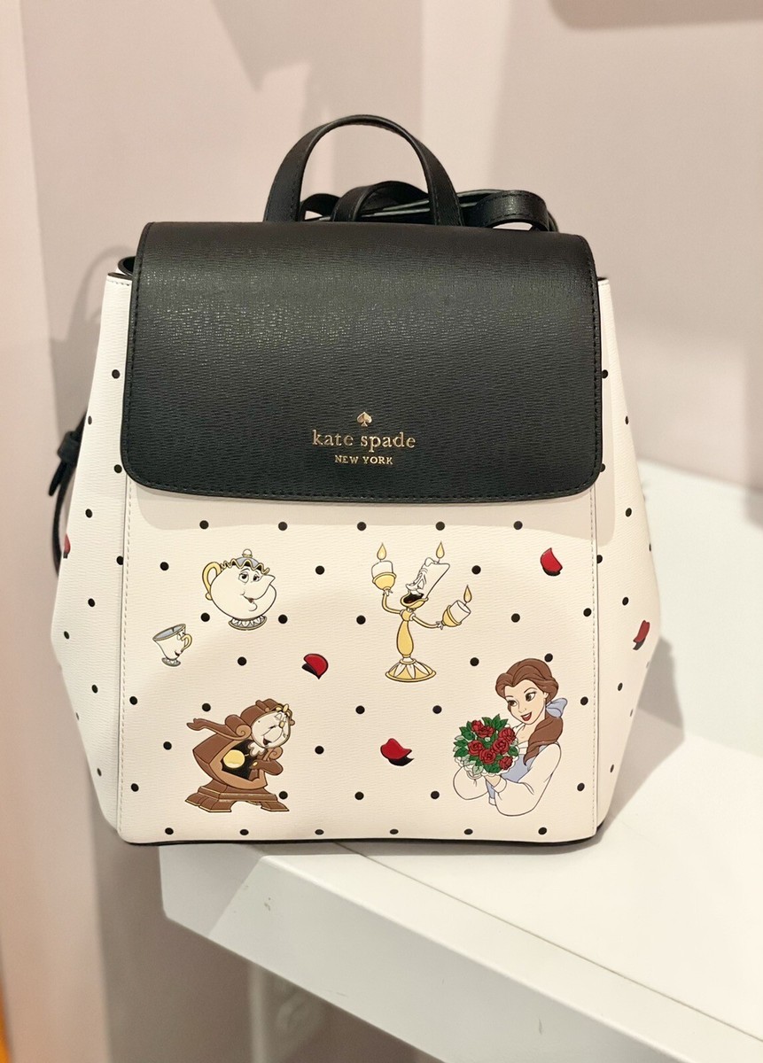 NWT Kate Spade X Disney Beauty and the Beast flap backpack NWT Kate Spade X Disney Beauty and the Beast flap backpack