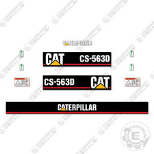 Fits Caterpillar CS563D Decal Kit Roller - 7 YEAR OUTDOOR 3M VINYL!