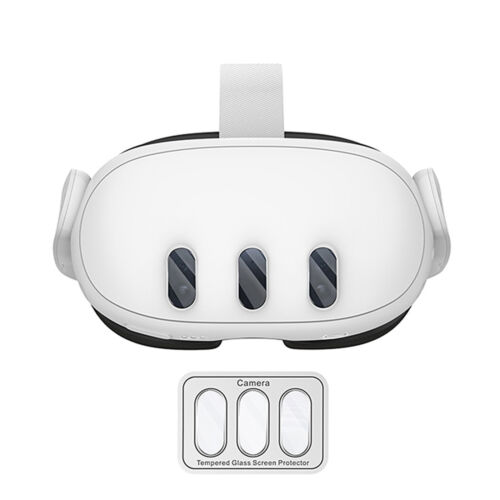 Für Meta Quest 3 VR Headset Host Gehärtetes Glas Schutzfolie HD Schutzfolie Film - Picture 2 of 9