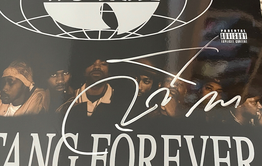RZA signed Vinyl Album Wu-Tang Clan Wu-Tang Forever | eBay