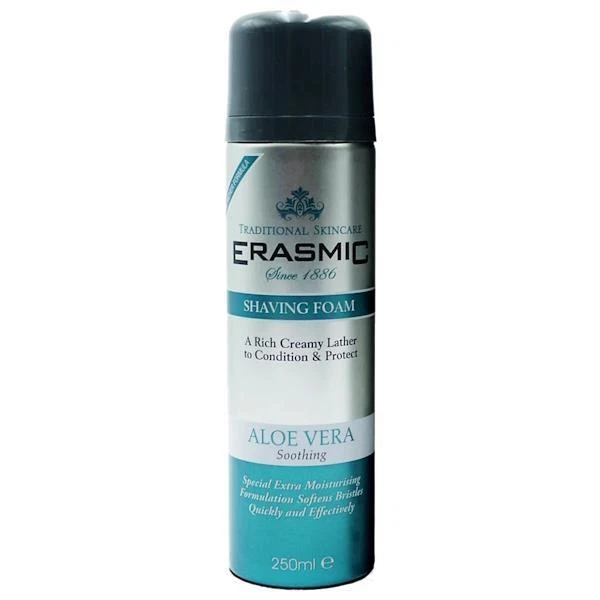Erasmic Shaving Foam Aloe Vera 250ml