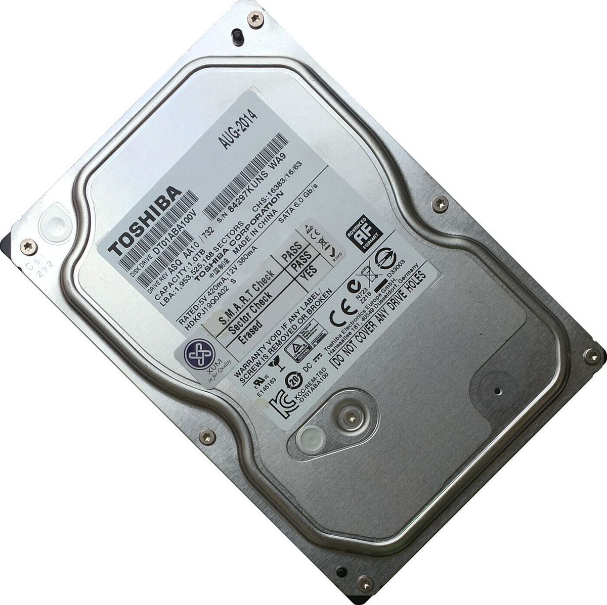 803 1TB HDD 3.5インチ 正常 6個 まとめ売り 3.5